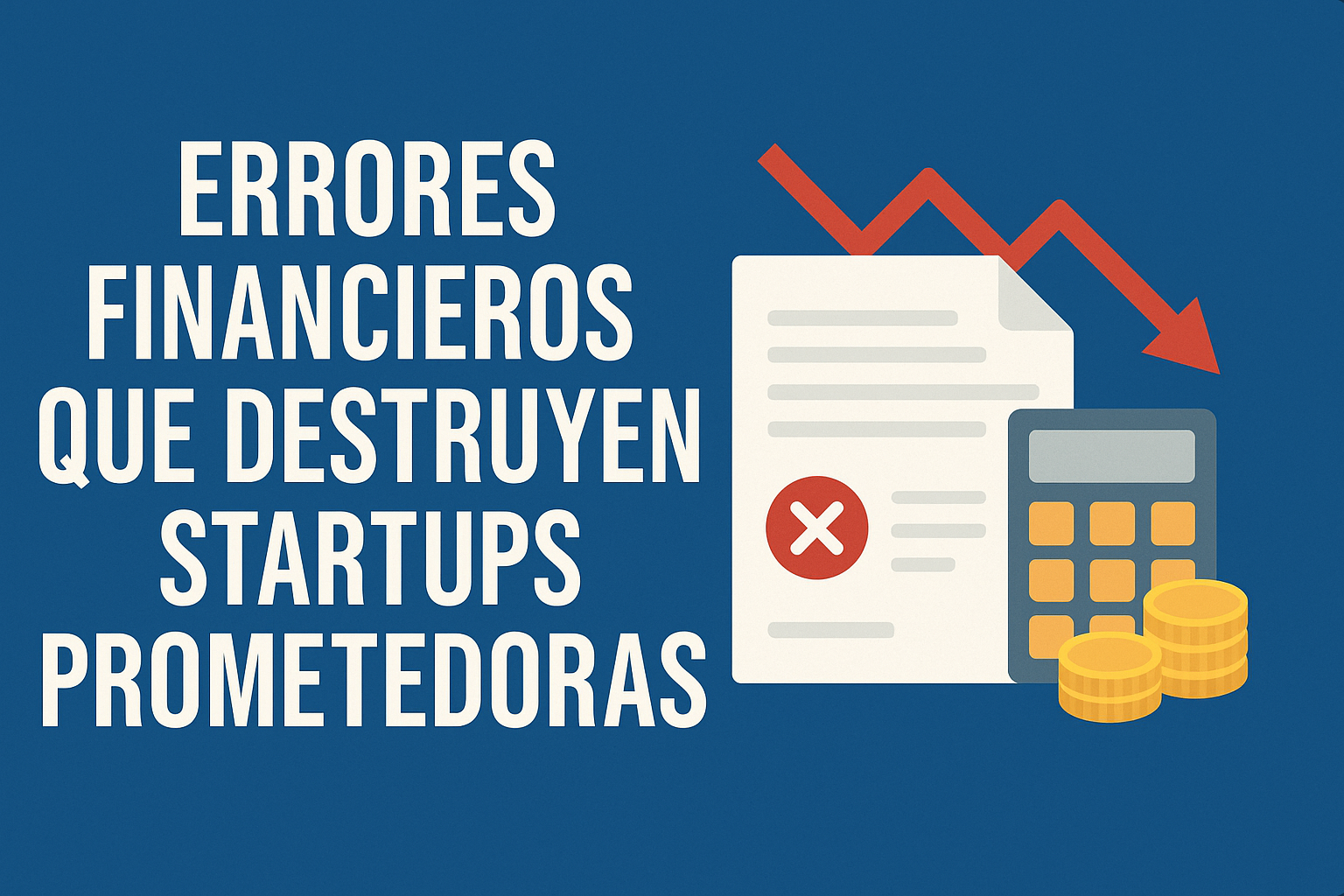 Errores financieros que destruyen startups prometedoras