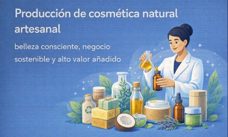 Producción de cosmética natural artesanal: belleza consciente, negocio sostenible y alto valor añadido Producción de cosmética natural artesanal: belleza consciente, negocio sostenible y alto valor añadido