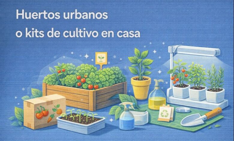Huertos urbanos y kits de cultivo en casa: alimentación consciente, sostenibilidad y negocio con propósito Huertos urbanos y kits de cultivo en casa: alimentación consciente, sostenibilidad y negocio con propósito