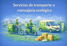 Servicios de transporte o mensajería ecológica: movilidad sostenible para un futuro responsable Servicios de transporte o mensajería ecológica: movilidad sostenible para un futuro responsable