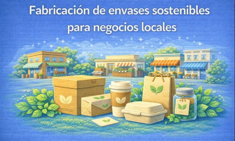 Fabricación de envases sostenibles para negocios locales: una oportunidad verde con impacto real