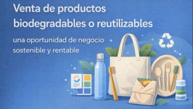 Venta de productos biodegradables o reutilizables: una oportunidad de negocio sostenible y rentable